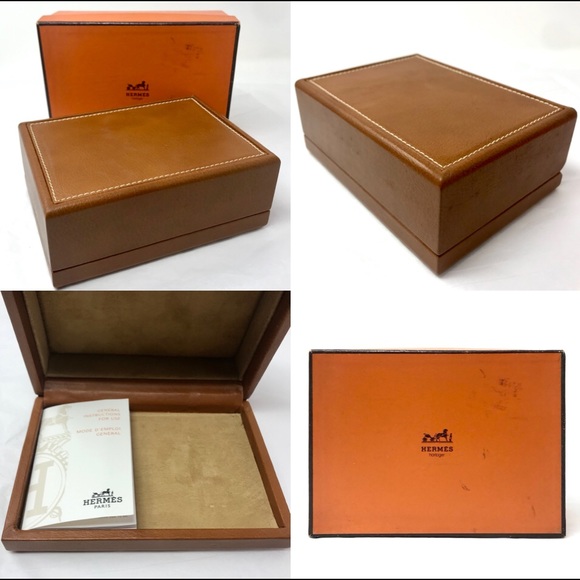 *SOLD* Hermès Steel & Gold Clipper in Leather Case - Picture 12 of 14